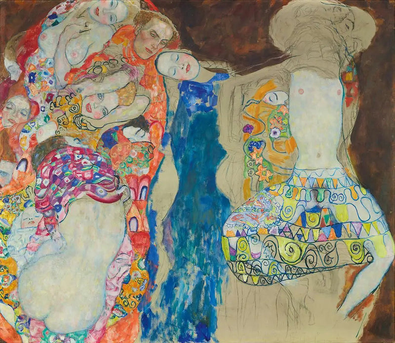 Die Braut - Gustav Klimt