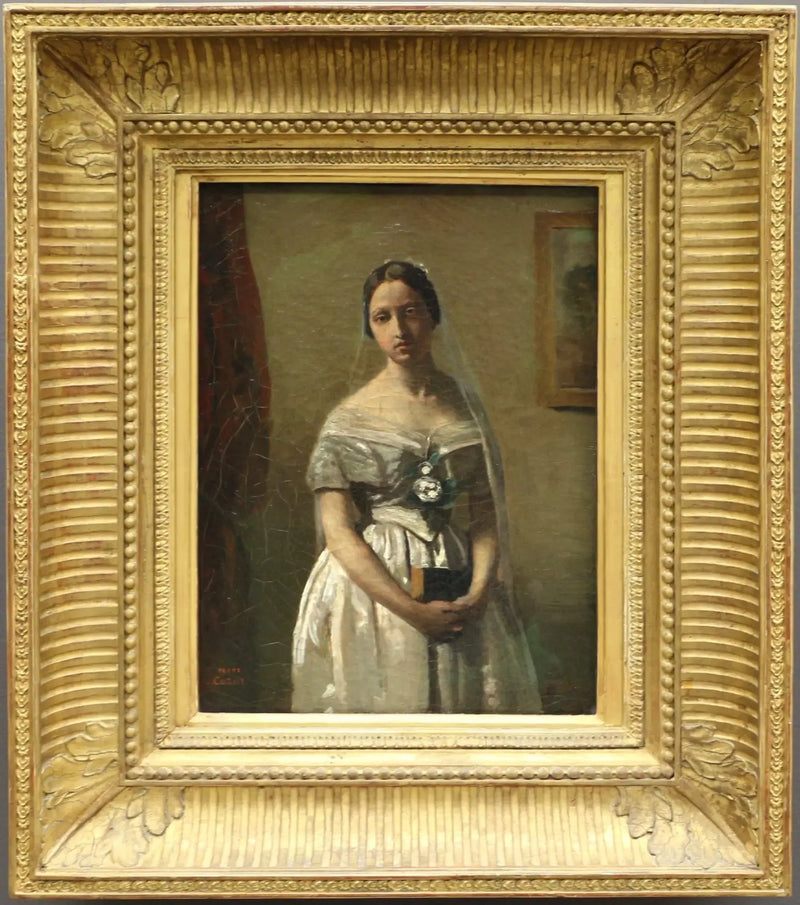 Die Braut - Jean-Baptiste Camille Corot