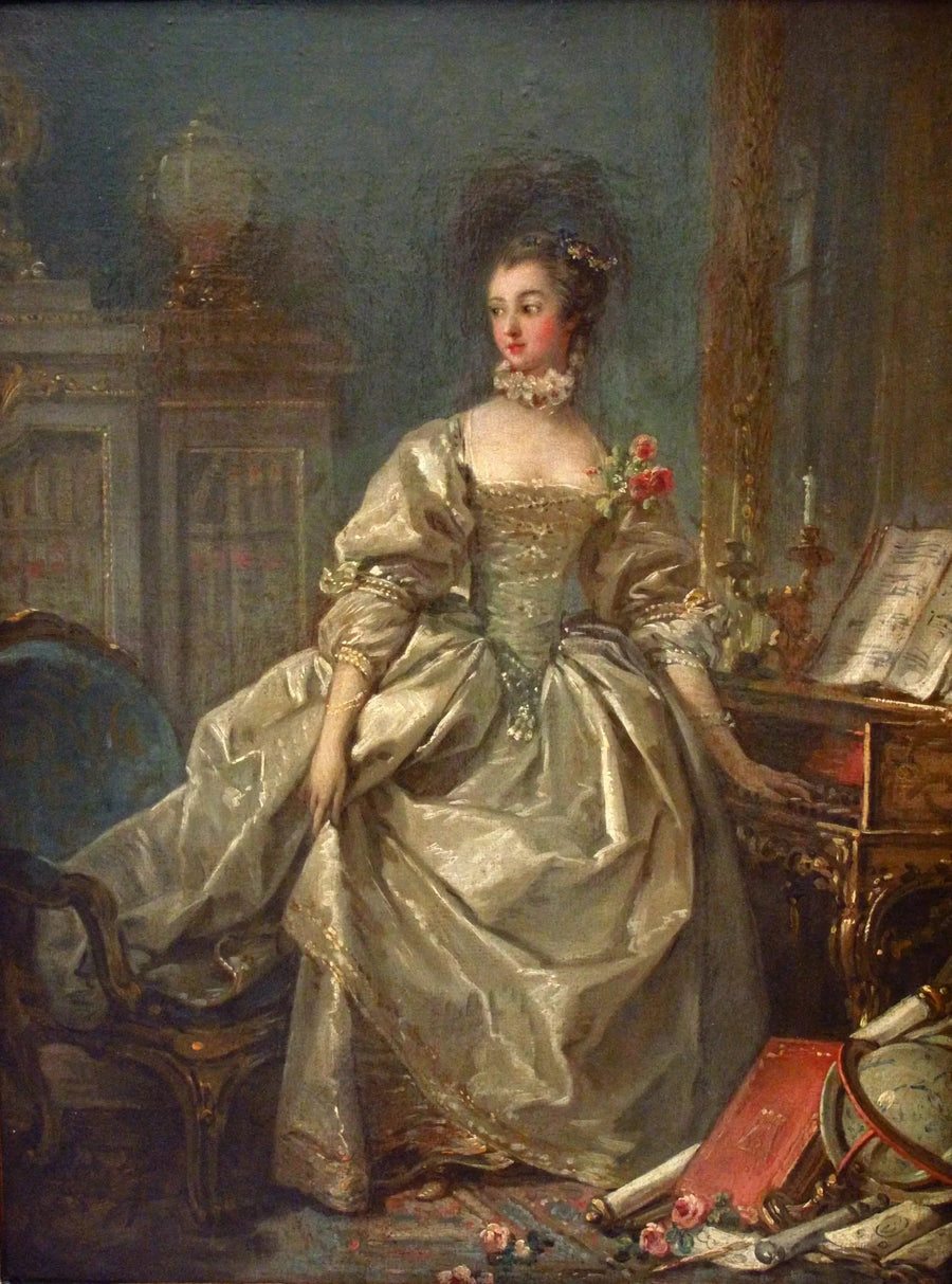 Die Marquise de Pompadour - François Boucher