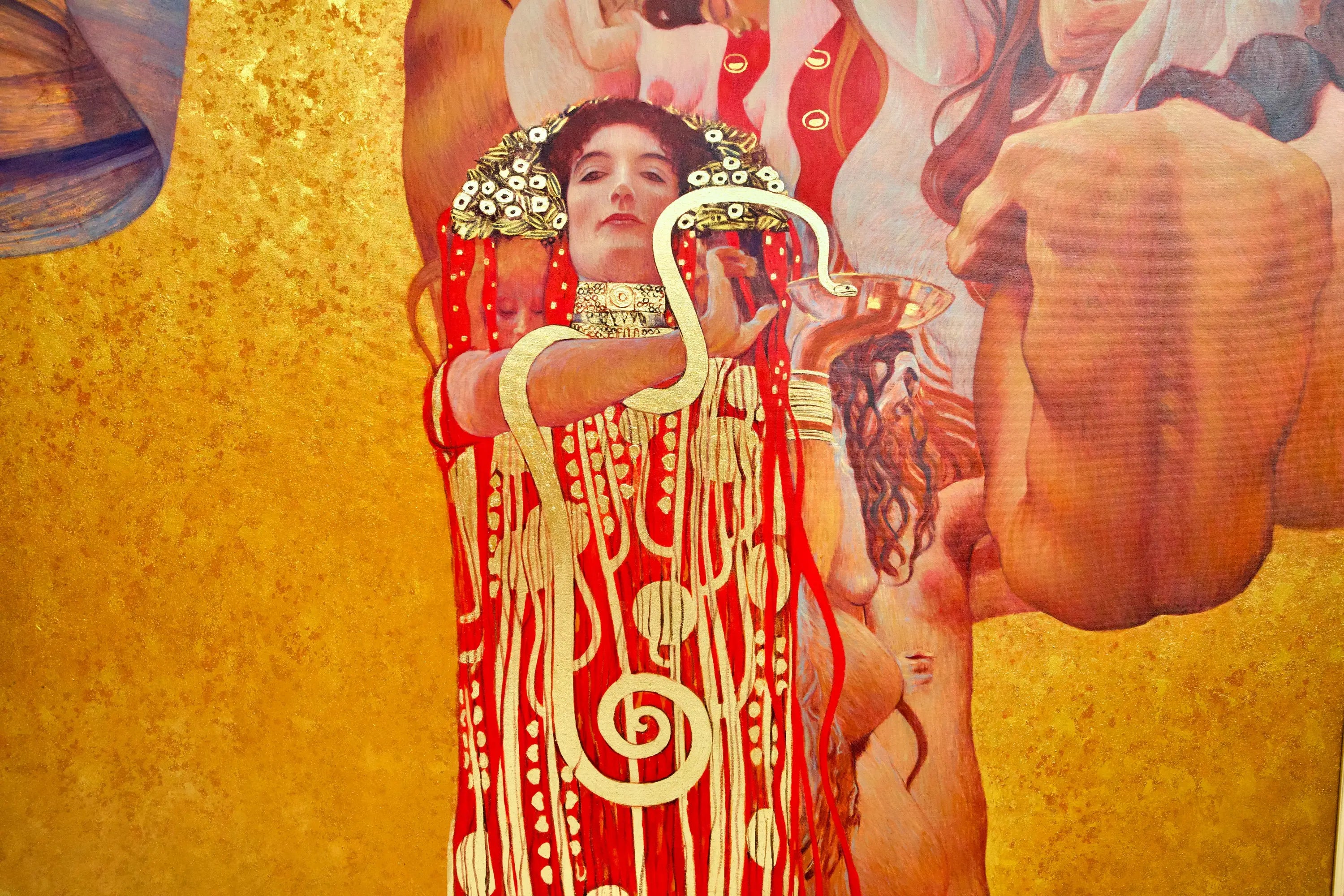 La Médecine – Une Œuvre Réimaginée de Gustav Klimt par Master Apollon | 180 x 270 cm Reproductions de tableaux à la