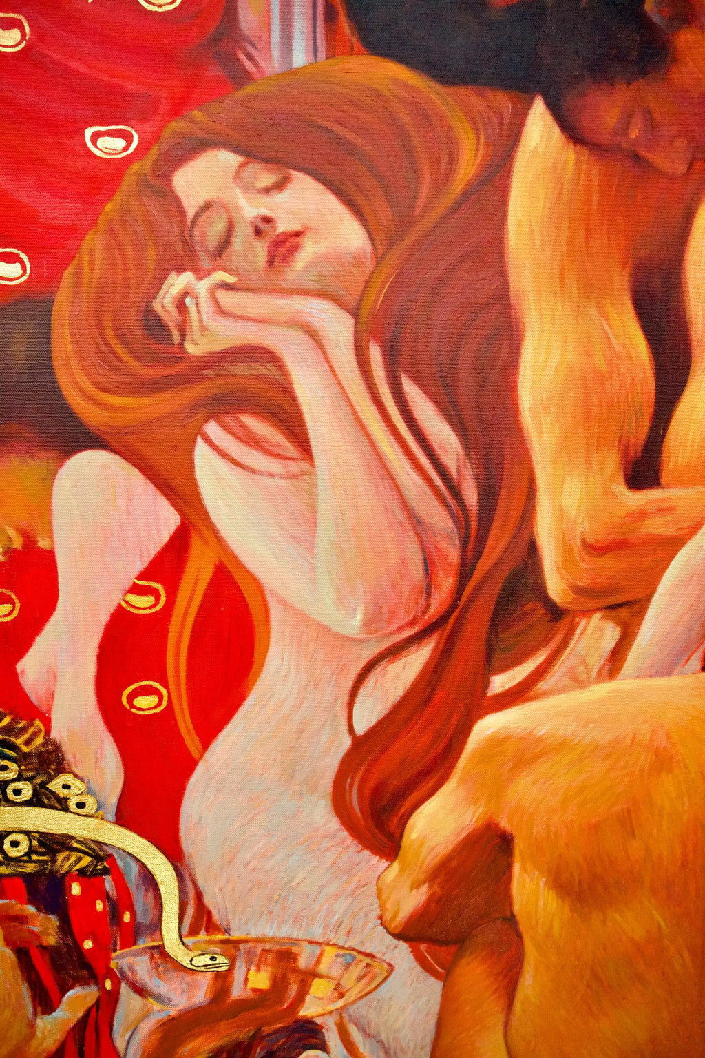 La Médecine – Une Œuvre Réimaginée de Gustav Klimt par Master Apollon | 180 x 270 cm Reproductions de tableaux à la