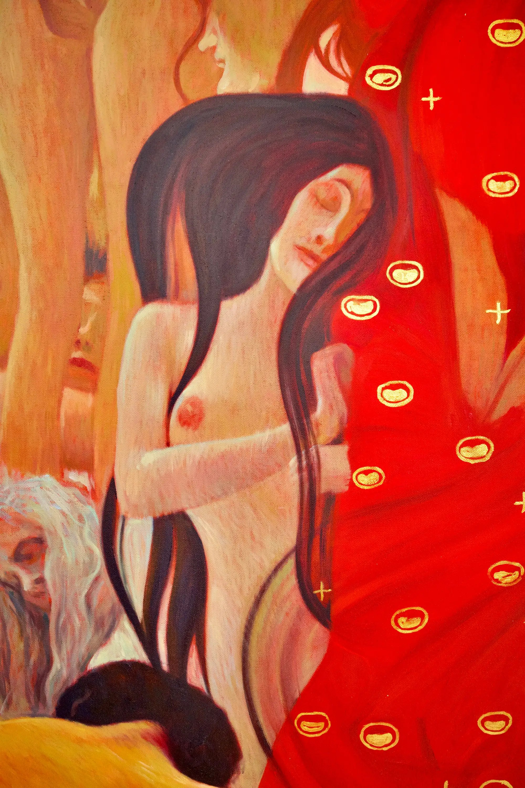 La Médecine – Une Œuvre Réimaginée de Gustav Klimt par Master Apollon | 180 x 270 cm Reproductions de tableaux à la