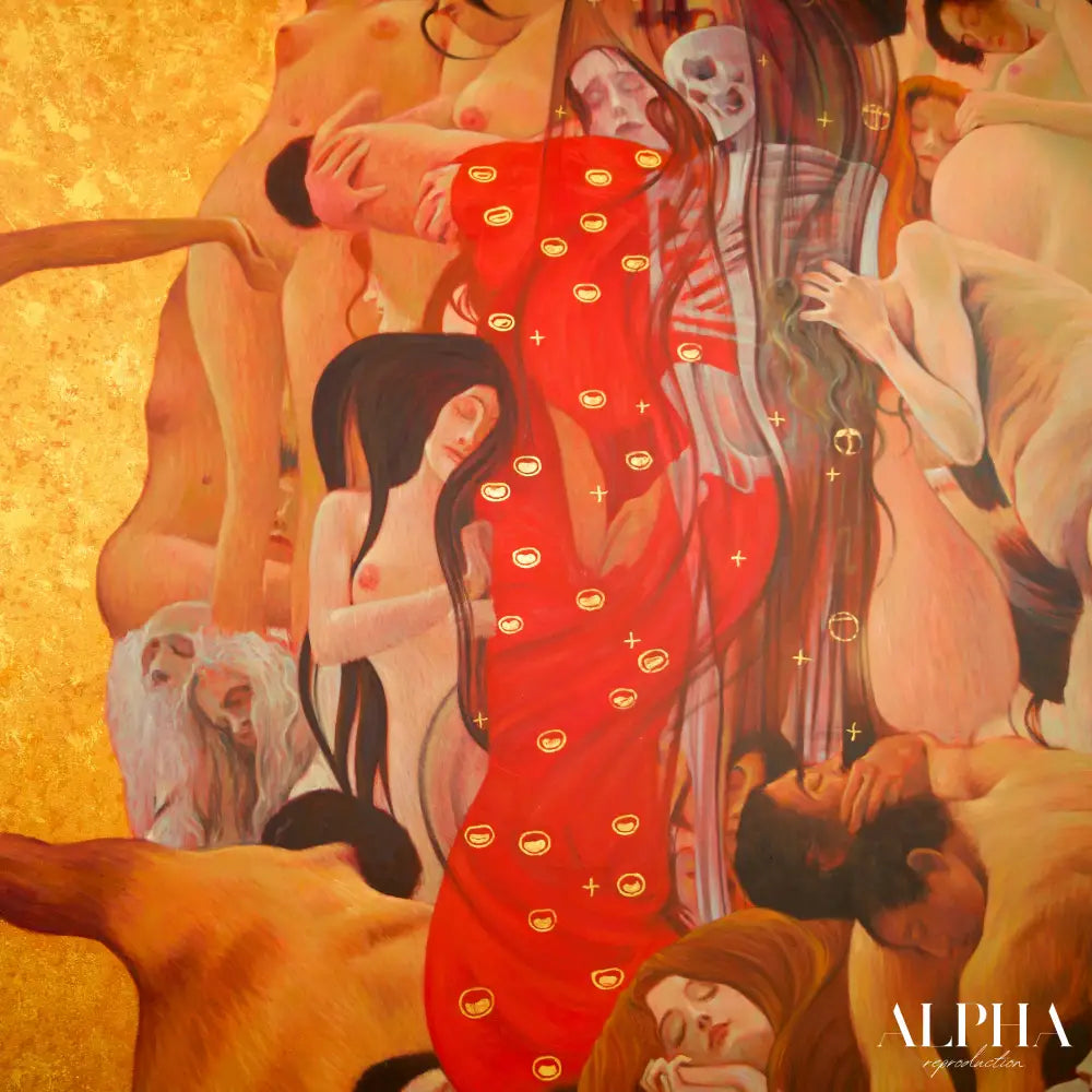 La Médecine – Une Œuvre Réimaginée de Gustav Klimt par Master Apollon | 180 x 270 cm Reproductions de tableaux à la