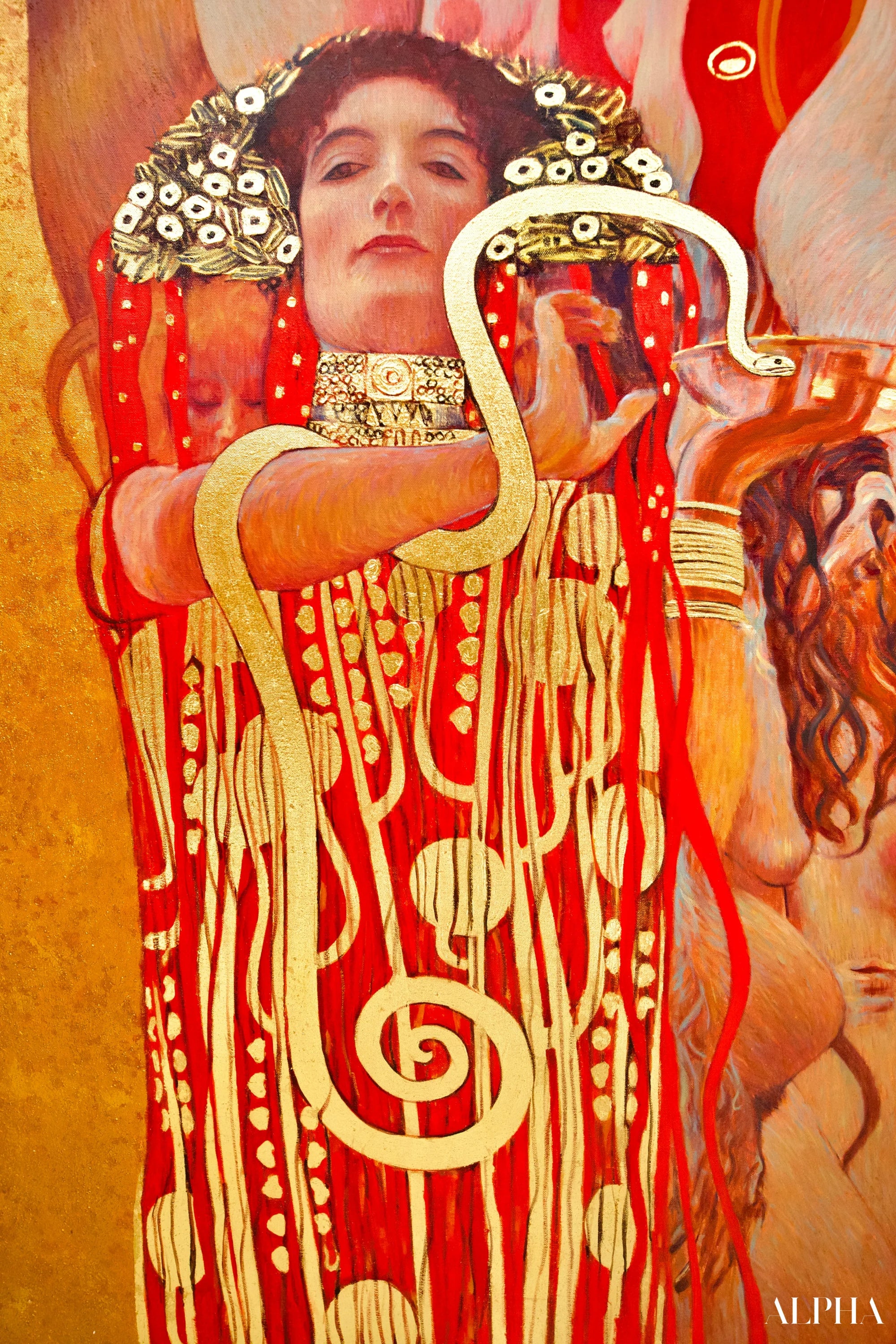 La Médecine – Une Œuvre Réimaginée de Gustav Klimt par Master Apollon | 180 x 270 cm Reproductions de tableaux à la