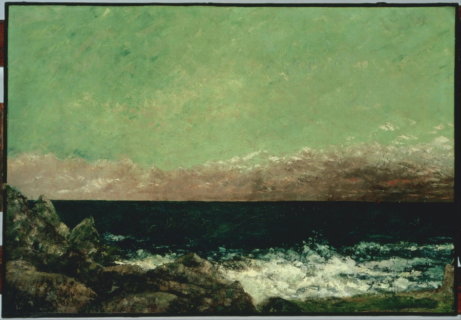 Das Mittelmeer - Gustave Courbet