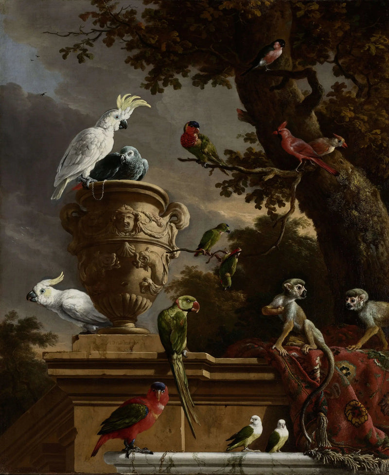 Die Menagerie - Melchior de Hondecoeter