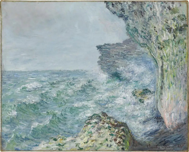 Das Meer bei Fécamp - Claude Monet