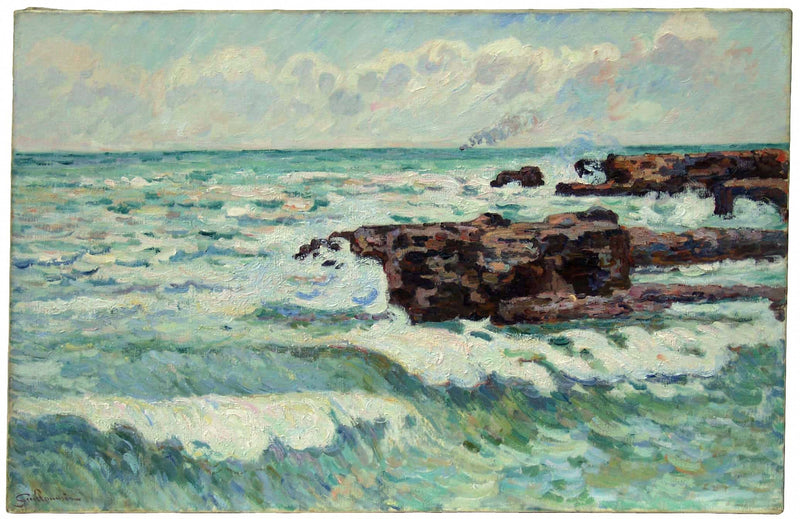 Das Meer bei Saint-Palais - Armand Guillaumin
