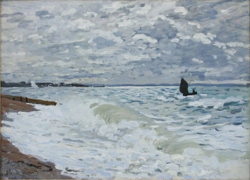 Das Meer von Le Havre - Claude Monet