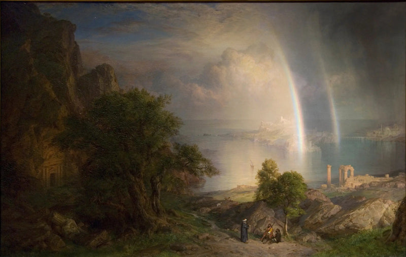 Die Ägäische See - Frederic Edwin Church