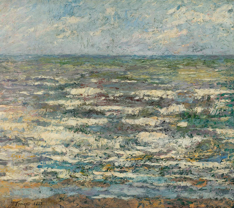 Das Meer bei Katwijk - Jan Toorop