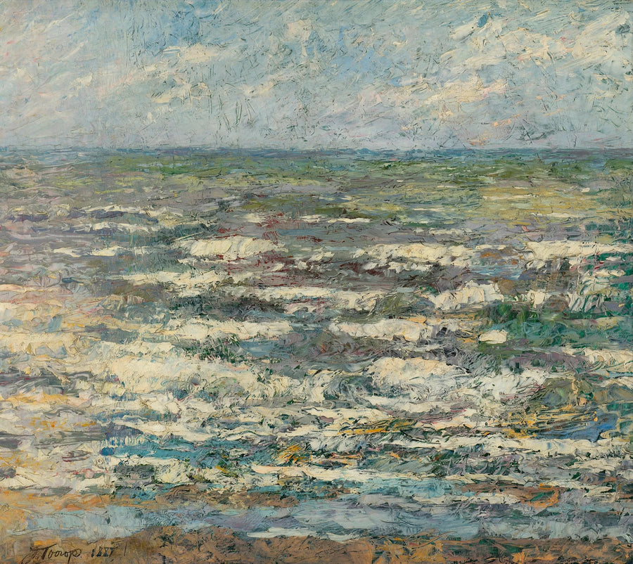 Das Meer bei Katwijk - Jan Toorop