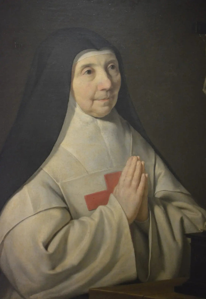 Die Mutter Agnès von Saint-Paul im Gebet - Philippe de Champaigne