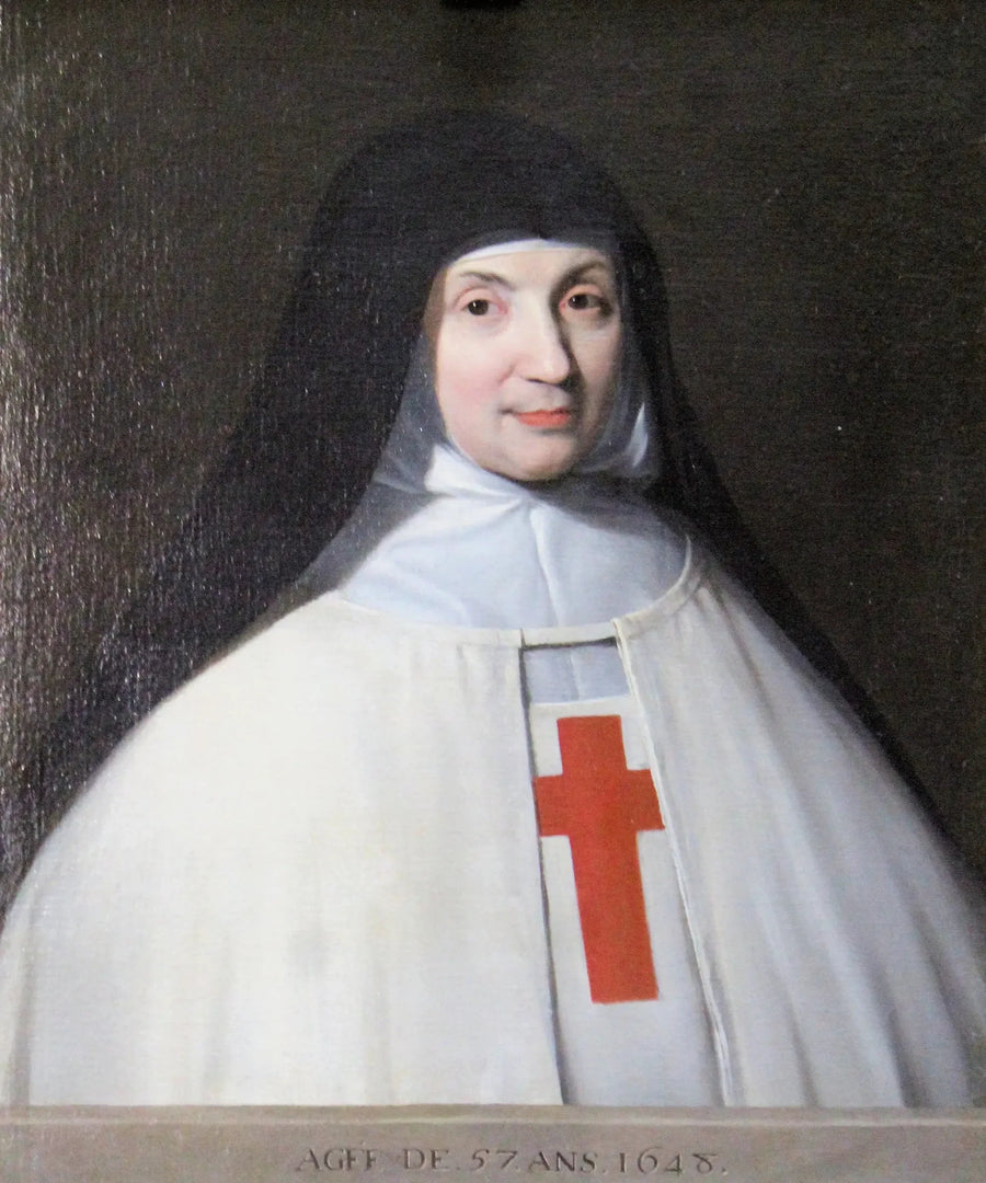 Die Mutter Angélique Arnauld - Philippe de Champaigne