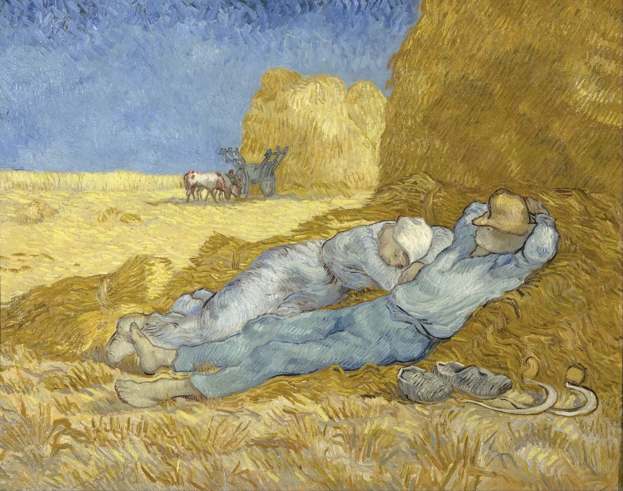 La Méridienne (La sieste) - Vincent van Gogh image 1 reproduction réalisée par Alpha Reproduction