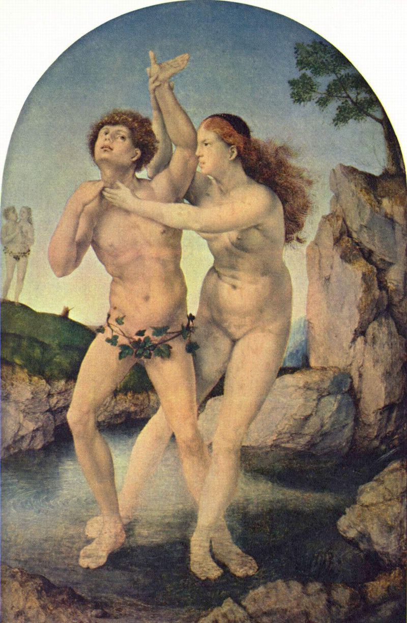 Die Metamorphose von Hermaphrodit und Salmacis - Jan Gossaert