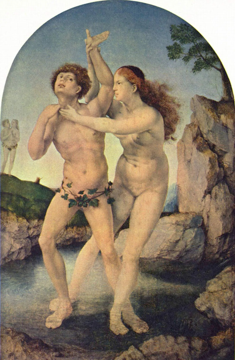 Die Metamorphose von Hermaphrodit und Salmacis - Jan Gossaert