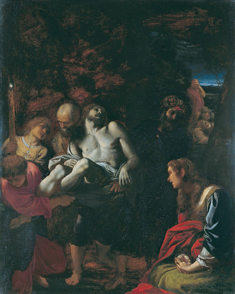 Die Beerdigung - Annibale Carracci
