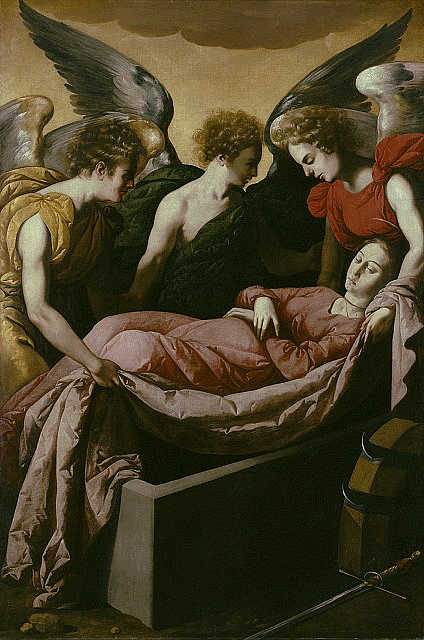 Die Beerdigung der heiligen Katharina von Alexandria - Francisco de Zurbarán