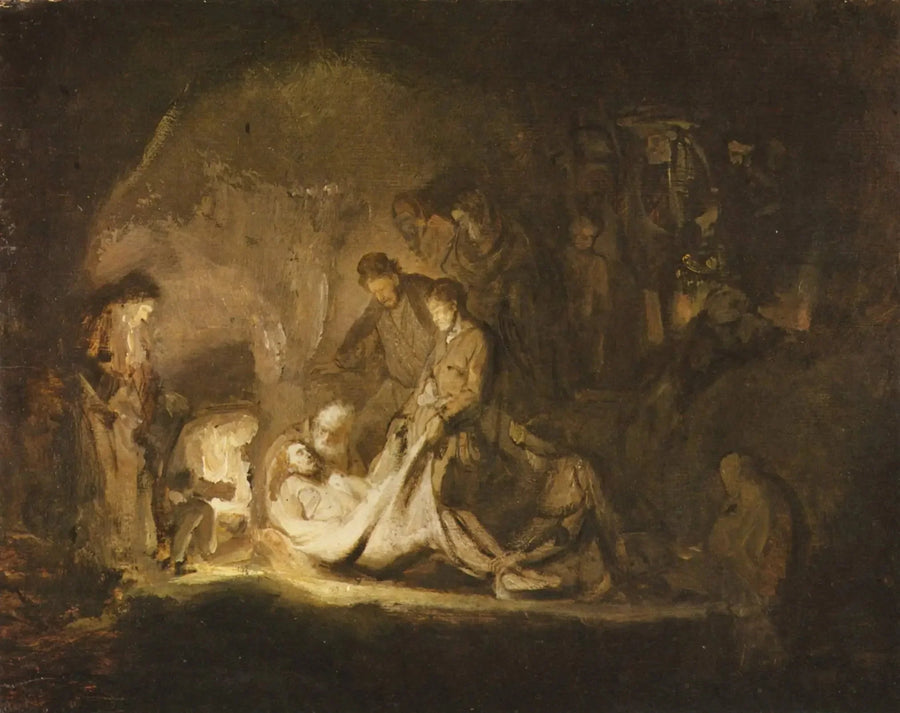 Die Grablegung Christi - Rembrandt