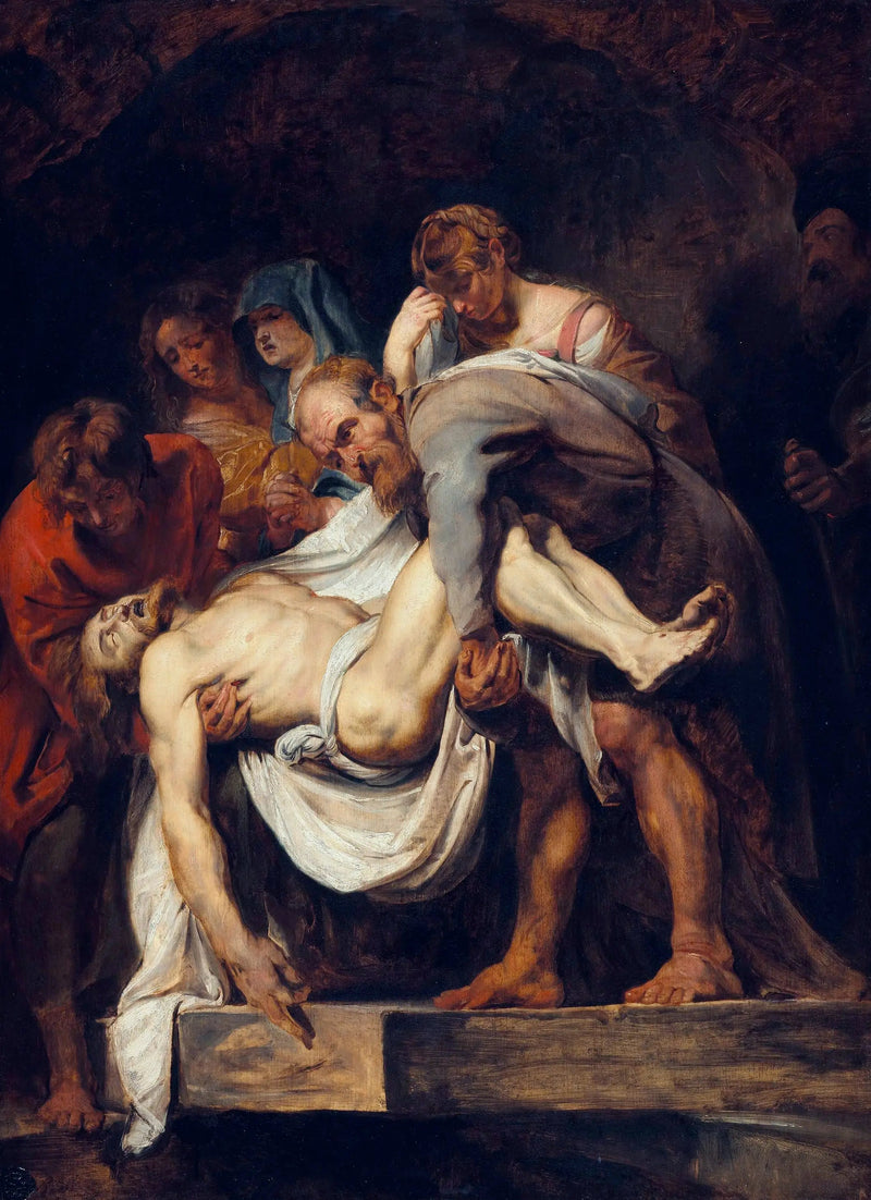 Die Grablegung - Peter Paul Rubens