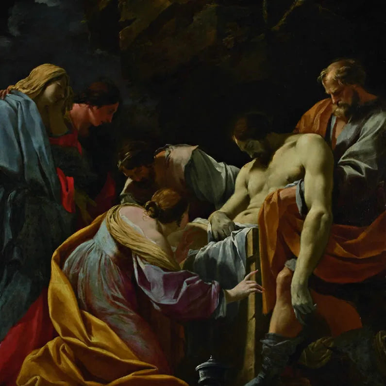 Die Beweinung - Simon Vouet