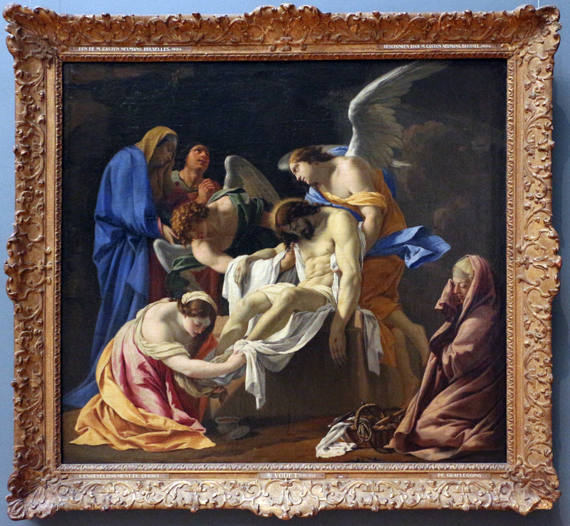 Die Beweinung - Simon Vouet