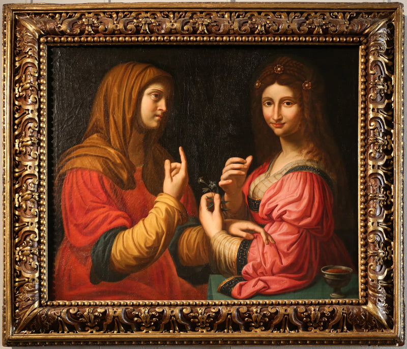 Die Bescheidenheit und die Eitelkeit - Bernardino Luini