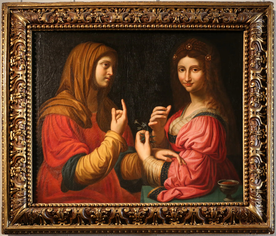 Die Bescheidenheit und die Eitelkeit - Bernardino Luini