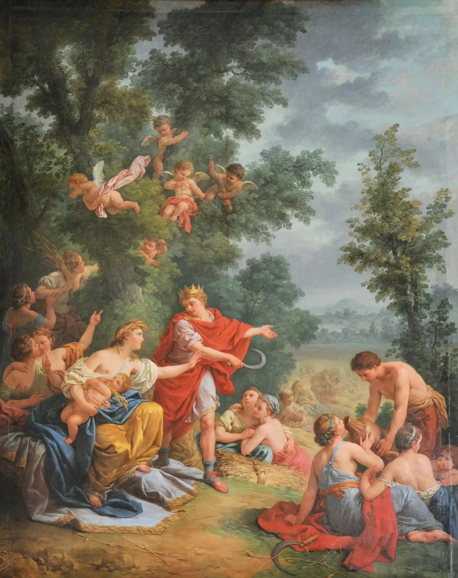 Die Ernte, oder Ceres und Triptolem - Louis Jean François Lagrenée