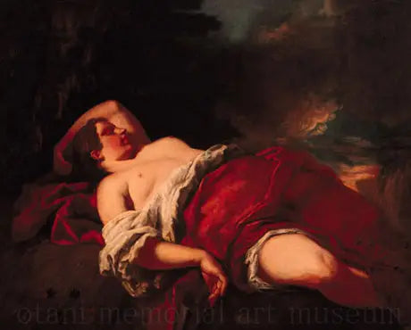 Die schlafende Erntearbeiterin - Gustave Courbet
