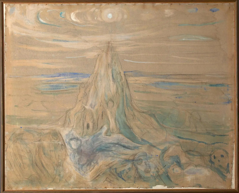 Der menschliche Berg - Edvard Munch