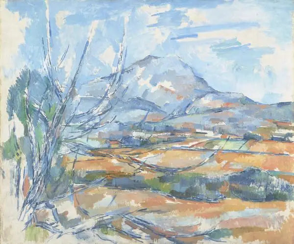 Der Berg Sainte-Victoire - Paul Cézanne