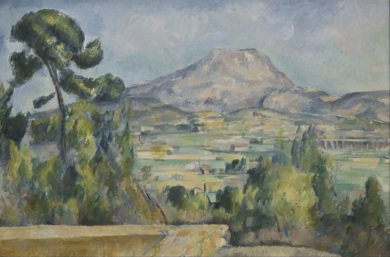 Der Berg Sainte-Victoire - Paul Cézanne