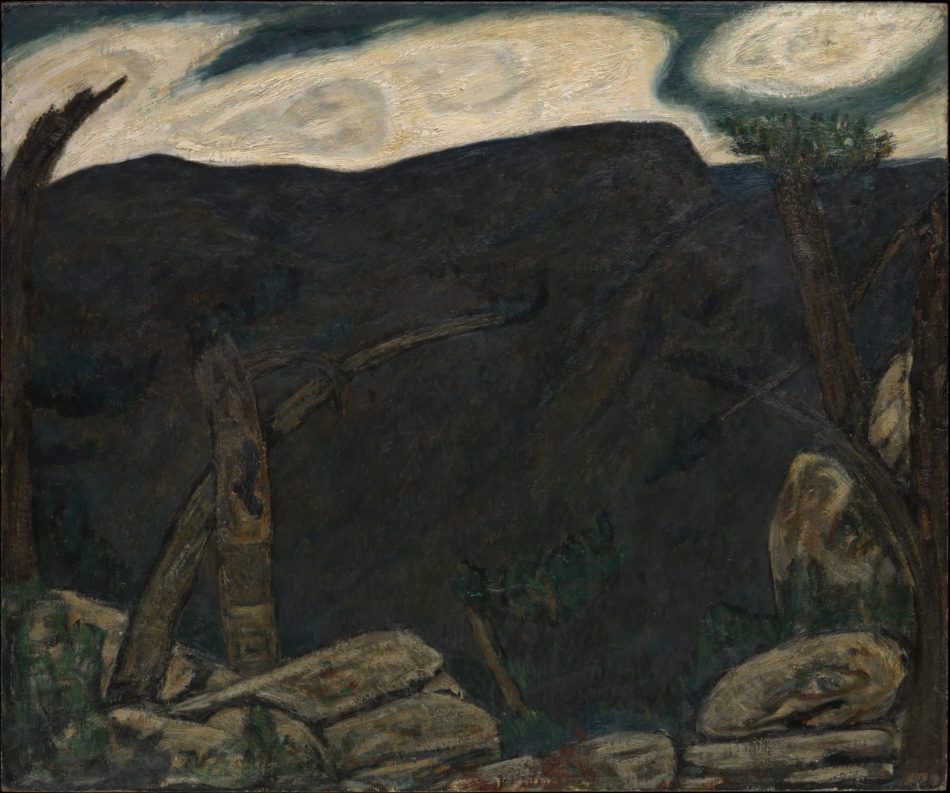 La Montagne Sombre, n° 2 - Marsden Hartley image 1 copie de tableau peinte à la main