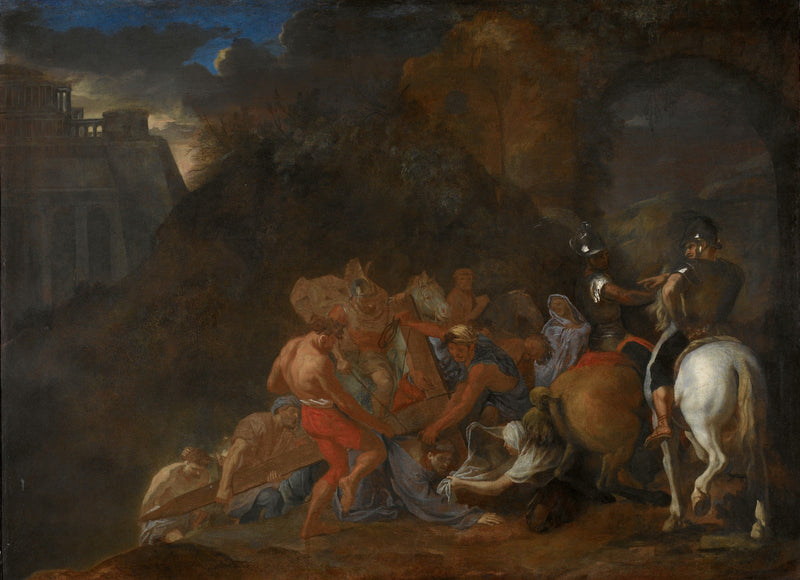 La Montée au Calvaire - Charles Le Brun
