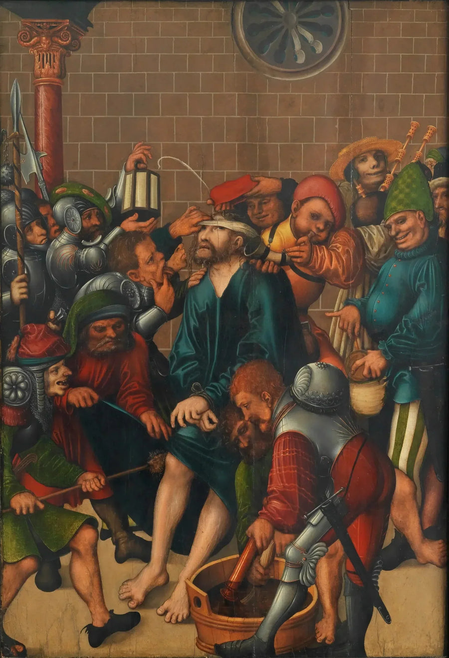 Die Spott des Christus - Lucas Cranach der Ältere