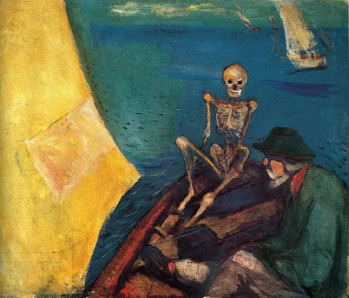 Der Tod am Steuer - Edvard Munch