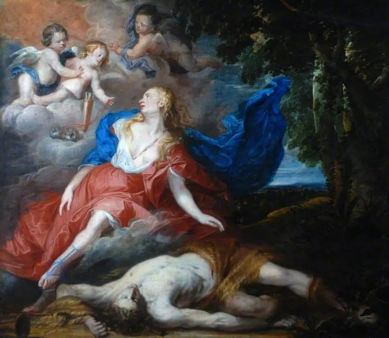 Der Tod des Adonis - Antoine van Dyck