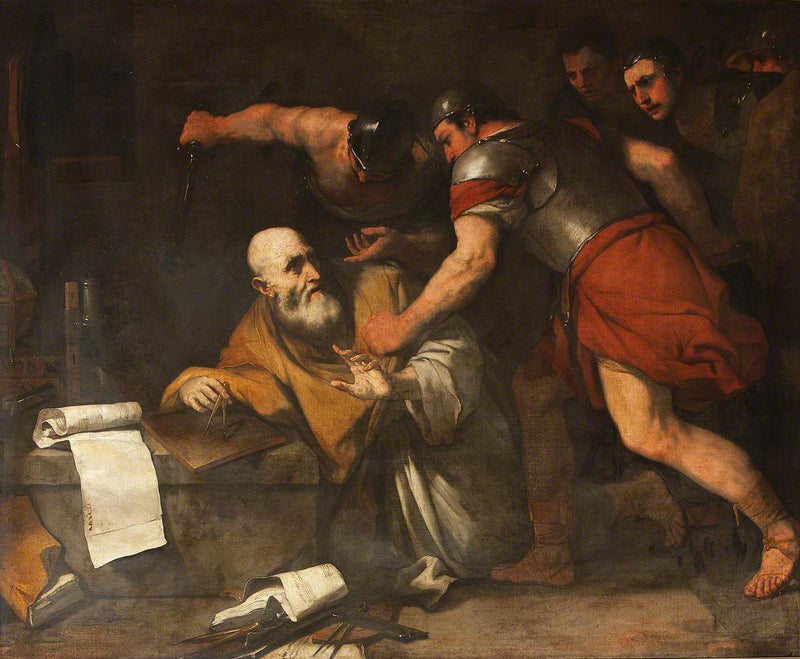 Der Tod des Archimedes - Luca Giordano