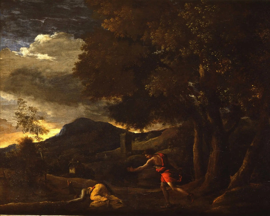 Der Tod der Eurydike - Nicolas Poussin