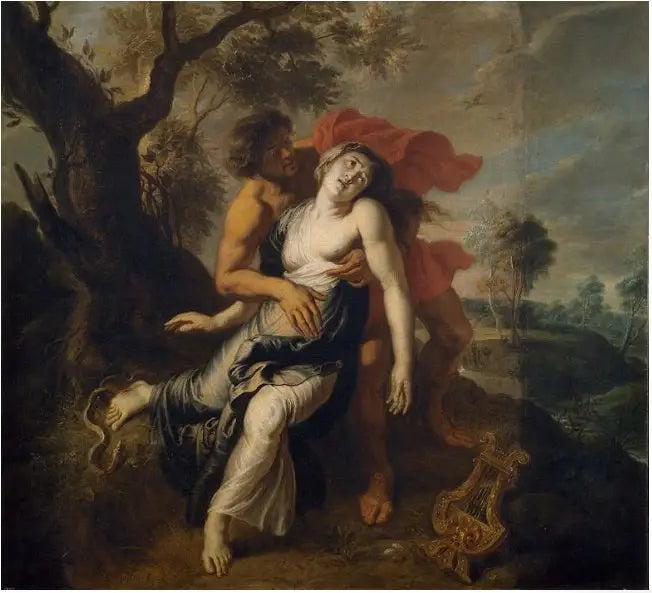 Der Tod der Eurydike - Peter Paul Rubens