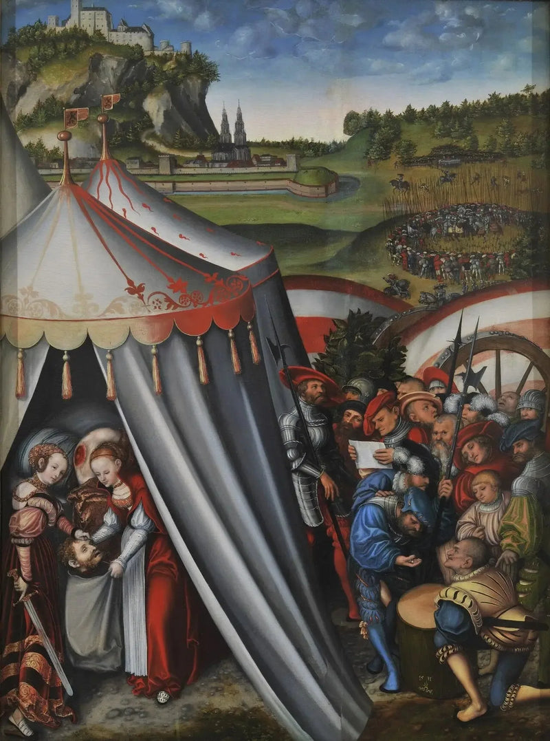 Der Tod des Holofernes - Lucas Cranach der Ältere