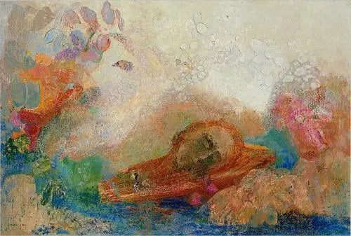 Der Tod des Orpheus - Odilon Redon