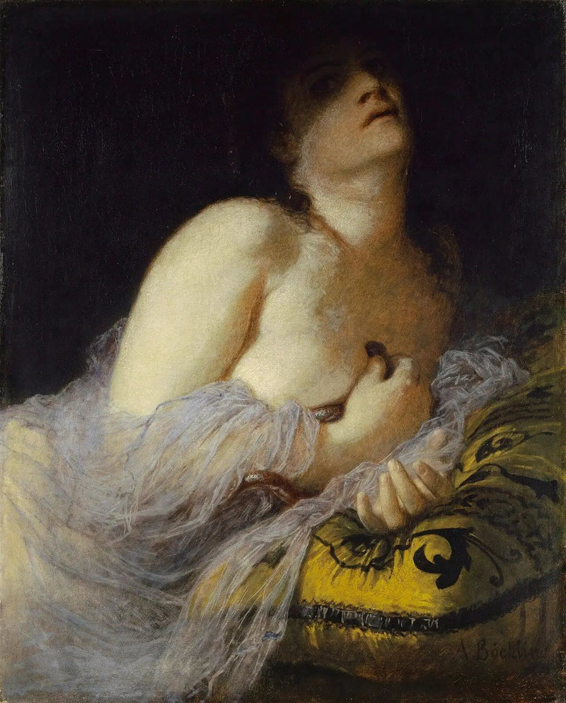 Der Tod Kleopatras - Arnold Böcklin