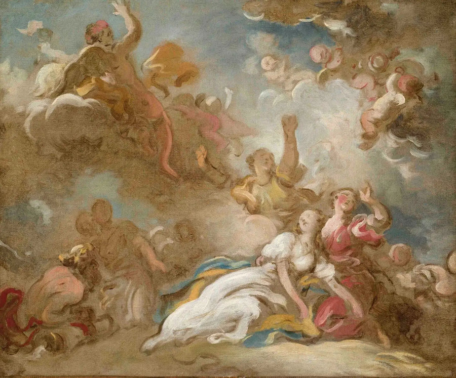Der Tod Kleopatras - Jean-Honoré Fragonard