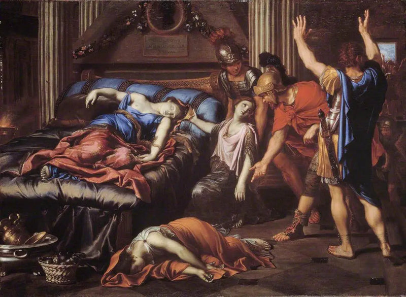 Der Tod Kleopatras - Pierre Mignard
