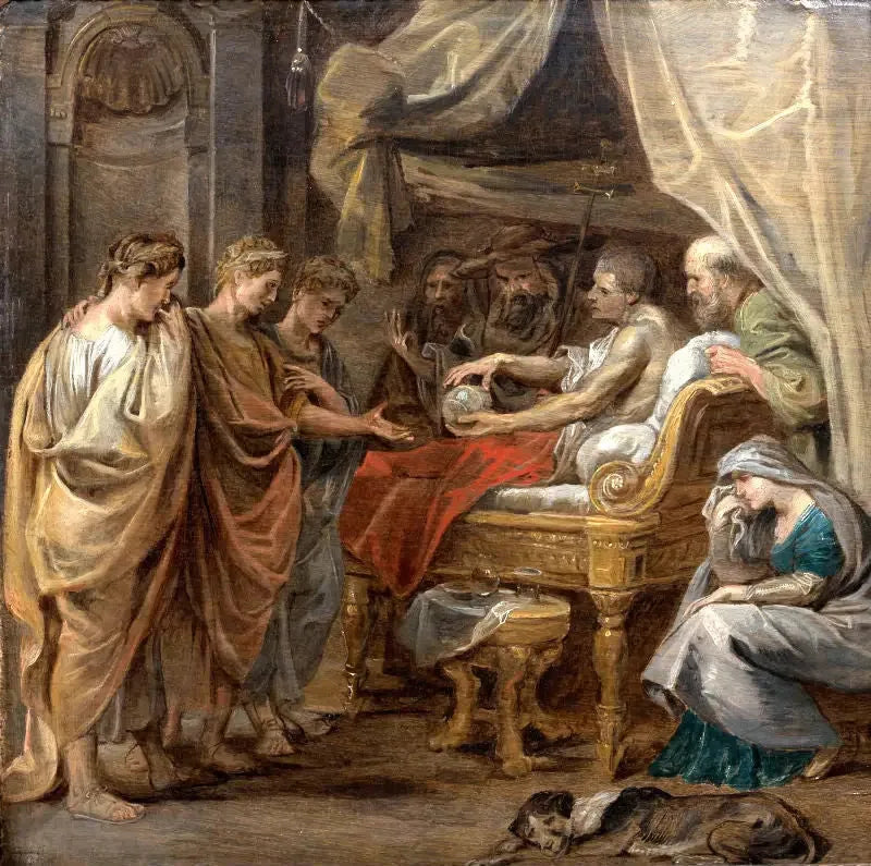 Der Tod des Großkonstantin - Peter Paul Rubens