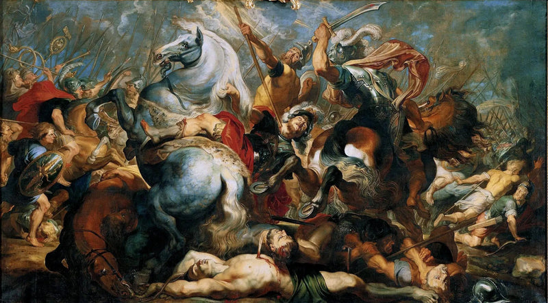 Der Tod des Decius Mus - Peter Paul Rubens
