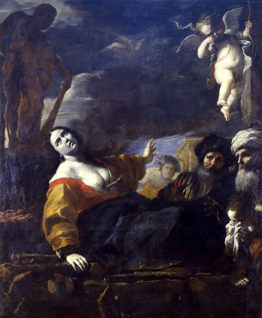 Der Tod der Dido - Mattia Preti
